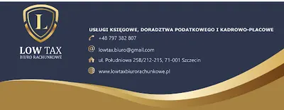 LOW TAX - Biuro rachunkowe, doradca podatkowy Szczecin